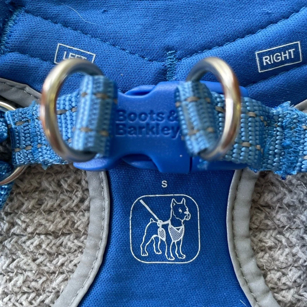 Boots & Barkley Cobalt Blue Size Small Dog or Cat Harness